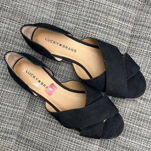 Lucky Brand Leather Flats